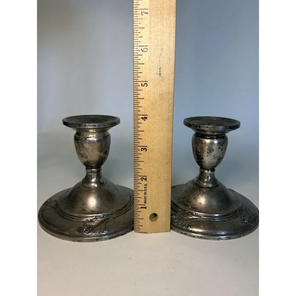 Sterling Silver Spring Glory International Weighted Reinforced 241 Candlesticks